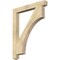Ekena Millwork Westlake Craftsman Rough Sawn Bracket, Douglas Fir, 4"W x 36"D x 44"H BKT04X36X44WTL04RDF - alternate 1